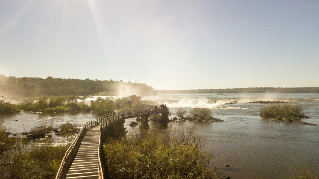 Iguazu Falls – A powerful boat ride through the mist of Iguazu Falls.