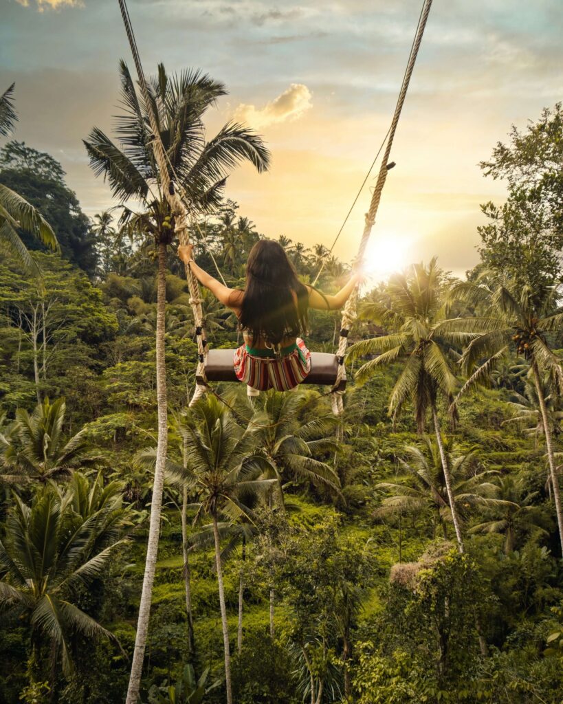 beuatiful view in ubud bali . one of Must-visit countries in Asia 2025