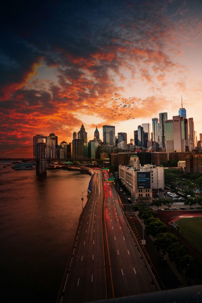 New York City skyline , best places to visit in usa . One of Best travel spots in the americas 2025