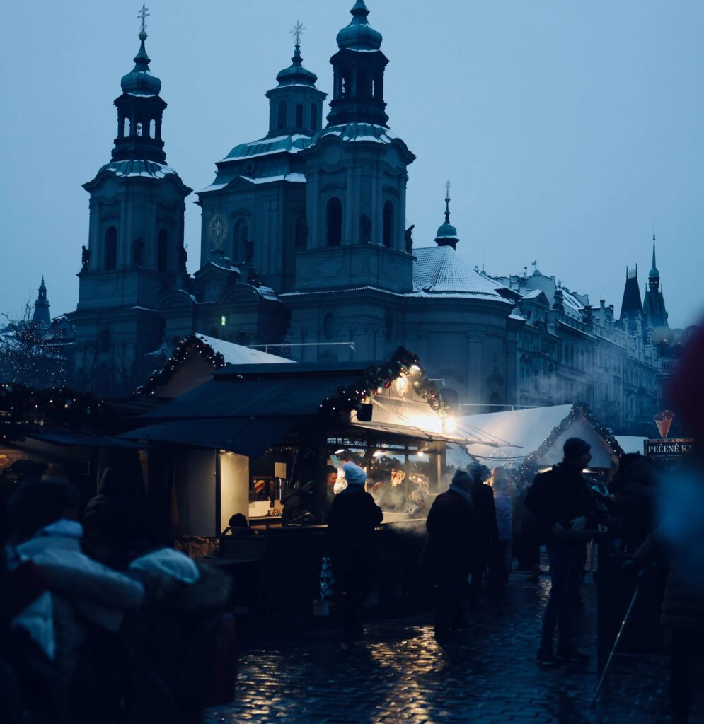 Charles Bridge in Prague with stunning views of the Vltava River and Prague Castle. One of Best places to visit in europe 2025