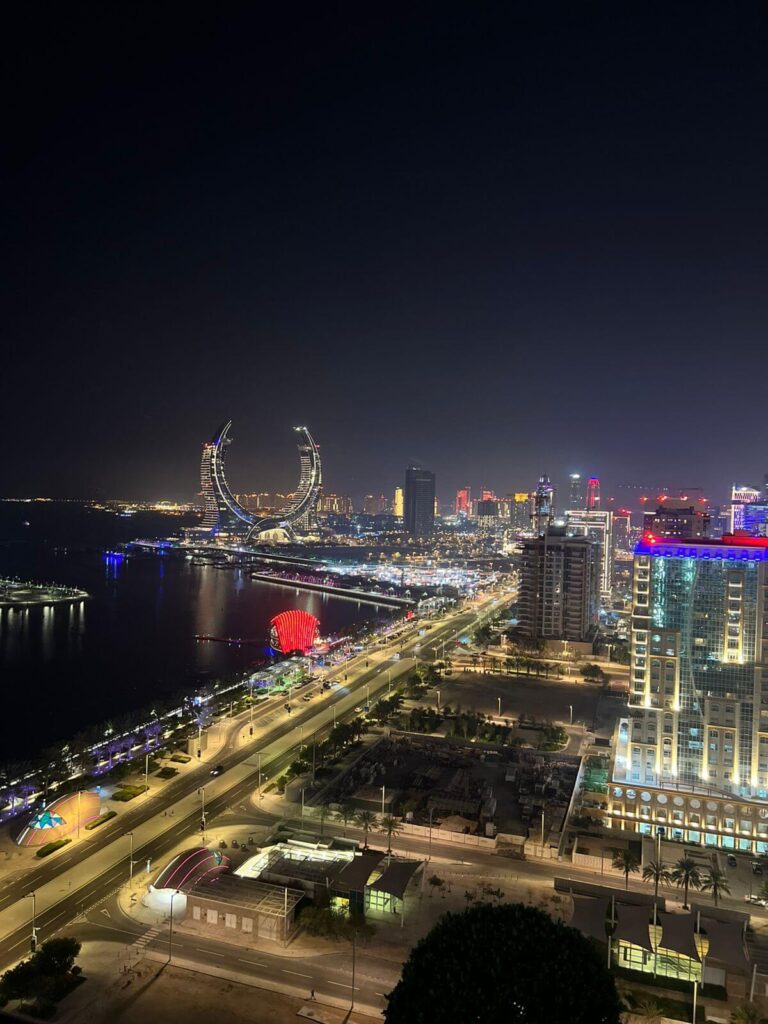 beautiful view in lusail , qatar . one of Must-visit countries in Asia 2025